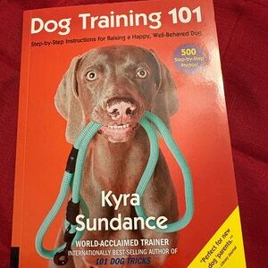 Sundance Dog Training 101 Book - Red and Yellow Cover
